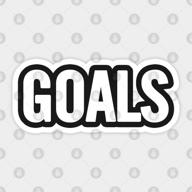 Goals Sticker by sergiovarela